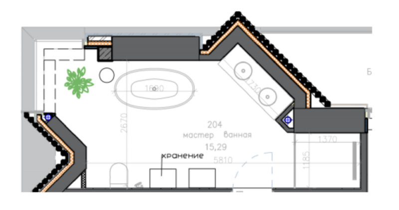 Архитектурная симфония в дизайн-проекте коттеджа площадью 520 кв. м