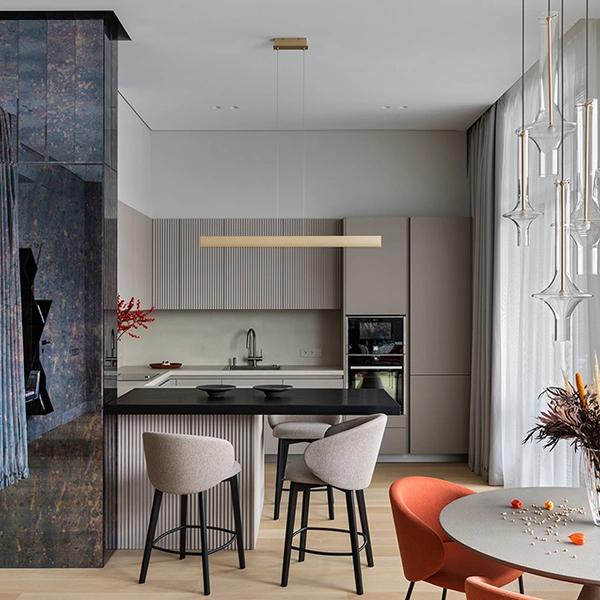 Бежевые кухни: 50+ вдохновляющих примеров