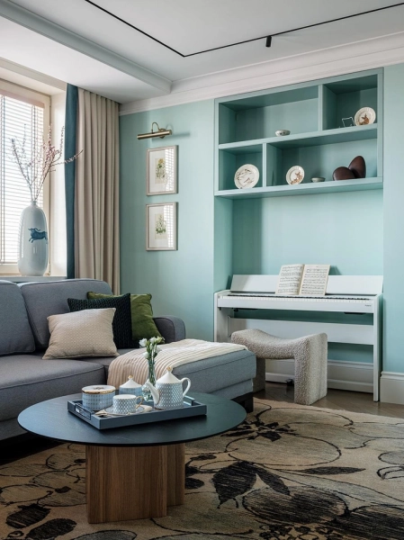 Бирюзовый цвет в интерьере | Elle Decoration на Elle.ru