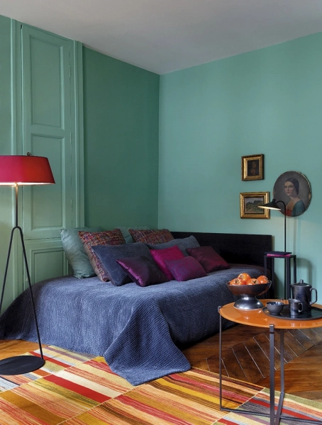 Бирюзовый цвет в интерьере | Elle Decoration на Elle.ru