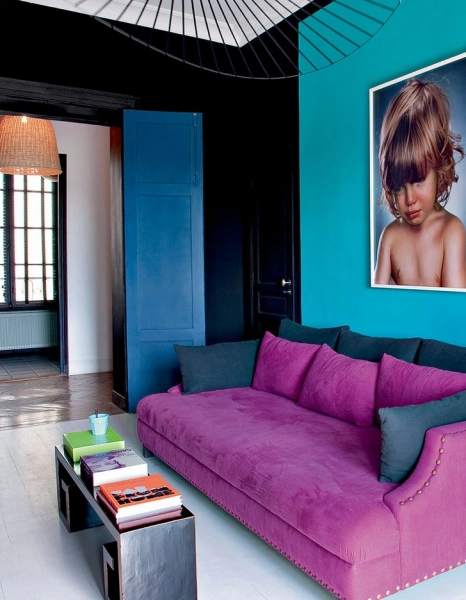 Бирюзовый цвет в интерьере | Elle Decoration на Elle.ru