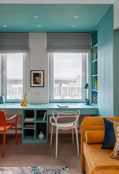 Бирюзовый цвет в интерьере | Elle Decoration на Elle.ru