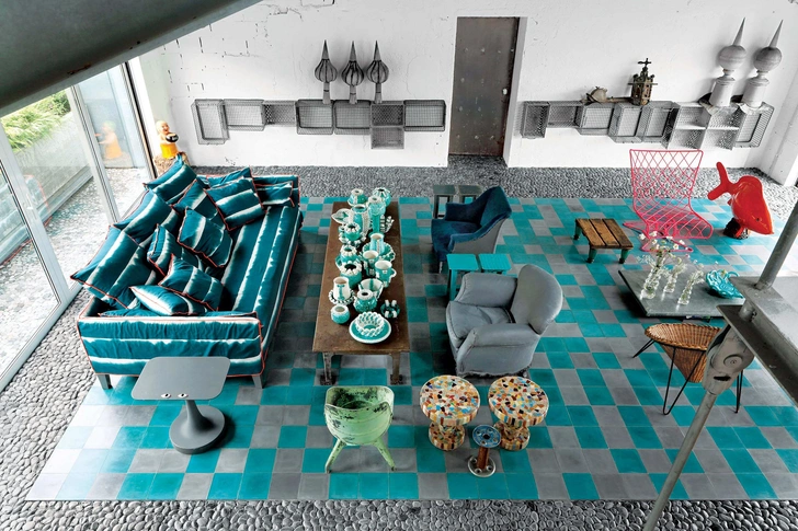Бирюзовый цвет в интерьере | Elle Decoration на Elle.ru