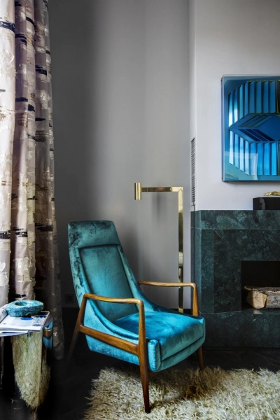 Бирюзовый цвет в интерьере | Elle Decoration на Elle.ru