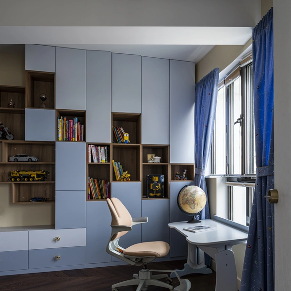 Голубой цвет в детской комнате: 50+ фото и нескучных примеров